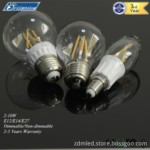 New Arrival Retrostyle Filament bulb 5w Led Bulb with CE ROHS